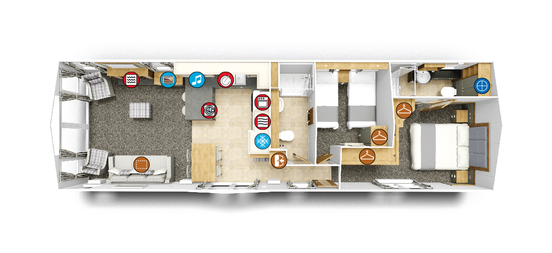 Willerby Vogue Floorplan